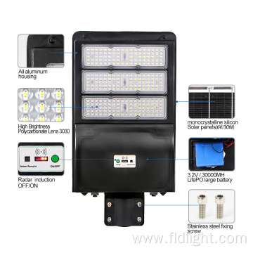 Ip65 Outdoor Solar Street Light Led Lighting